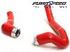 Pro Hoses two piece boost hose kit for Fiesta MK8 ST-200 With wire insert